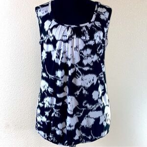 BLOUSE AGENDA WHITE BLACK SIZE L